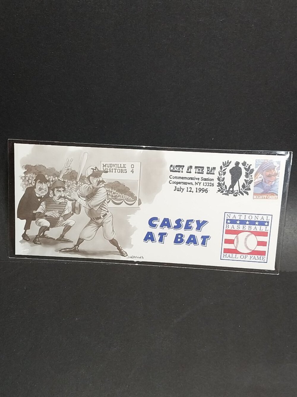 Casey at Bat 1996 Commemorative Cachet
